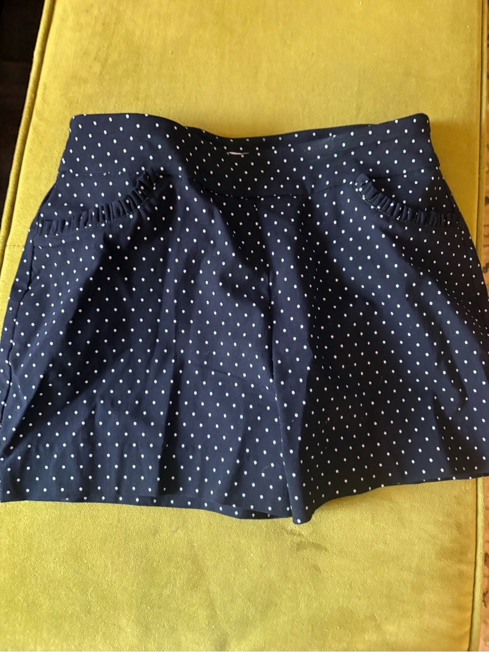 Juniper + Lively Black Polka Dot Skirt